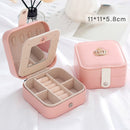 Leather Jewelry Box- with beautiful crown!
