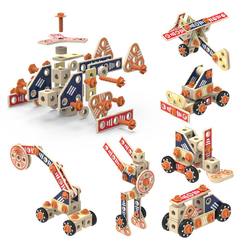 Leo & Friends Builder Set, 72-Piece