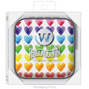 Watercolor Hearts - Jamm'd by Watchitude - Bluetooth Speaker