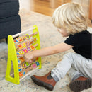 Wooden Alphabet Abacus Activity Center