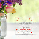 Engraved Puzzle Acrylic Plaque