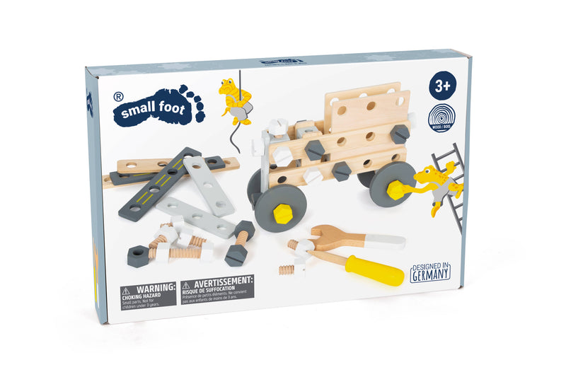 Small Foot Wooden Toys Construction "Miniwob" Playset Design