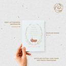 Congrats on your new baby | Bassinet Greeting Card
