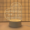 To My Bestie Night Light