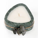 Palo Santo Scented Triangle Marble Candle