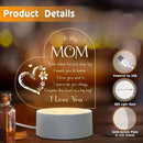 Engraved Night Light, Mothers Day Gifts From Daughter
