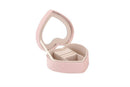 Heart Shaped Pink Jewelry Box: Pink