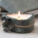 Palo Santo Scented Triangle Marble Candle