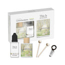 Car Vent Clip Air Freshener Stick Diffuser Oil + Refill Set: Lemon Eucalyptus