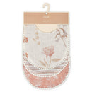 Crane Baby - Violet Floral Cotton Baby Bib Set (3 Pack)