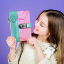 Secret Diary Set with Lock for Girls - Kids Locking Journal