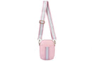 Nima Accessories Inc - Ladies Small Faux Leather Handbag Cross Body Bag: Fuchsia
