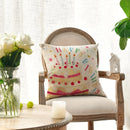 Happy Birthday Cake Throwing Cushion Pillow
