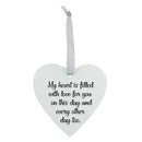 Glass Ornament My Love For Anniversary