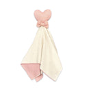 Organic Baby Lovey Security Blanket: Blush Pink / One Size