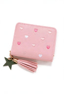 Cute Tassel Wallet Hearts