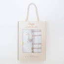 Crane Baby - Charlie 2-pc. Farmhouse Goose/Check Swaddle Set