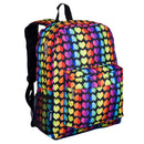 Rainbow Hearts Backpack - 16 Inch