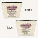 Mother Daughter Cosmetic Bag Makeup Bag Pouch