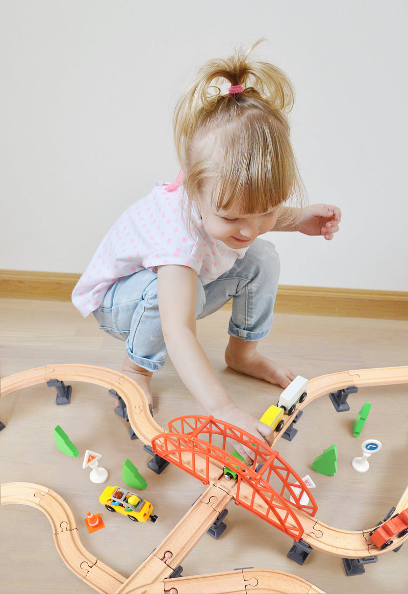 Railway Bridge Set, Wooden Toy