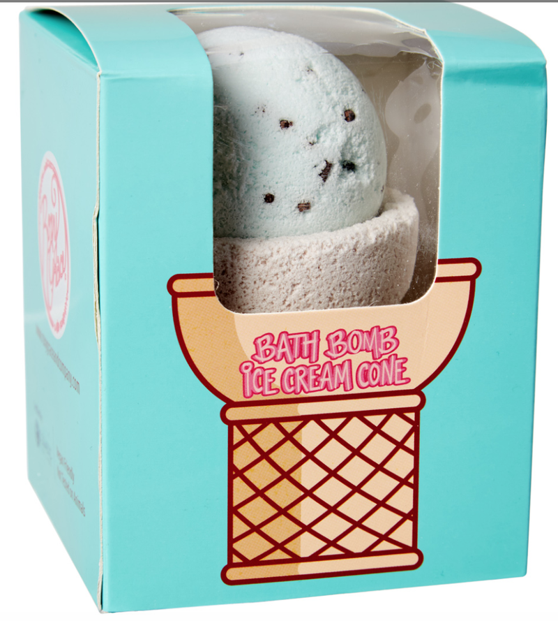 Ice Cream Bath Bomb: Neoplitan