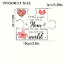 Engraved Puzzle Acrylic Plaque