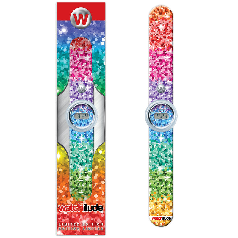 Sassy Sequins - Watchitude Digital Slap Watch