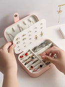 Leather Jewelry Box Organizer