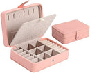 Leather Jewelry Box Organizer