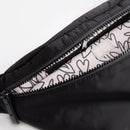 Black Padded Cross Body Bag