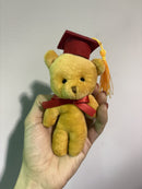 2026 Mini Graduation Bear Plush- keychain, tassle- red cap