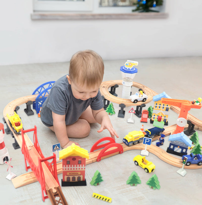 Leo and Friends Railway City Set - Creative Construction Kit