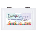 Petite Keepsake Box Daughter White