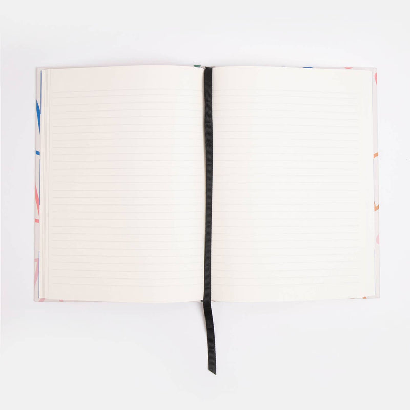 Multi Hearts Small Casebound Notebook