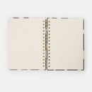 Mono Hearts A5 Spiral Notebook