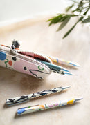 Abstract Botanical Boxed Pen