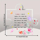 Engraved Puzzle Acrylic Plaque