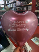 Custom Message on a Helium Balloon