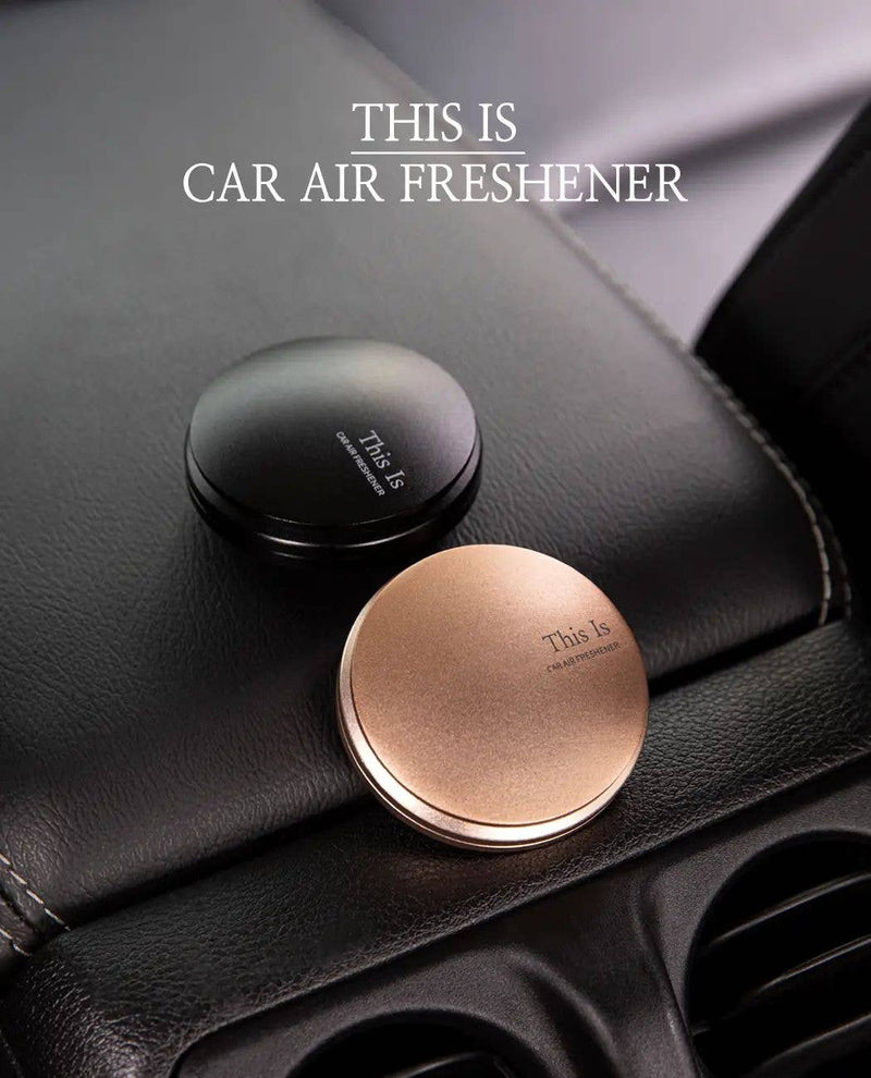 This Is Gold Car Vent Clip On Air Freshener Scent Gift Set: Grass Ade / Gold