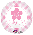 Baby Girl Plaid Flower Jumbo