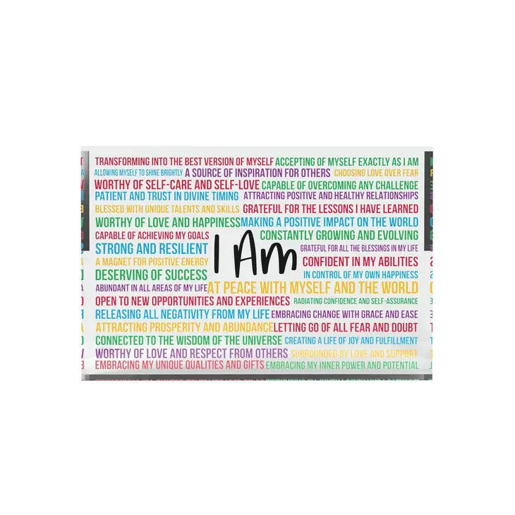 Affirmation Plaque- I am..