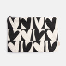 Checkmate Hearts Set Of 2 Zip Pouches