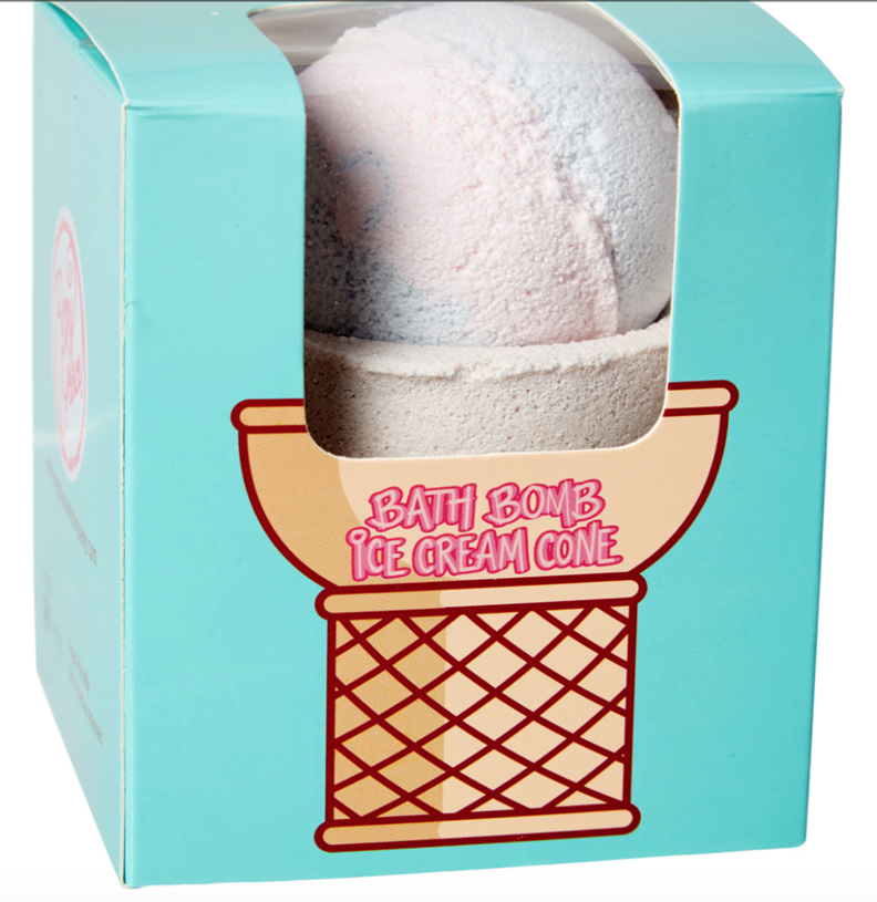 Ice Cream Bath Bomb: Neoplitan