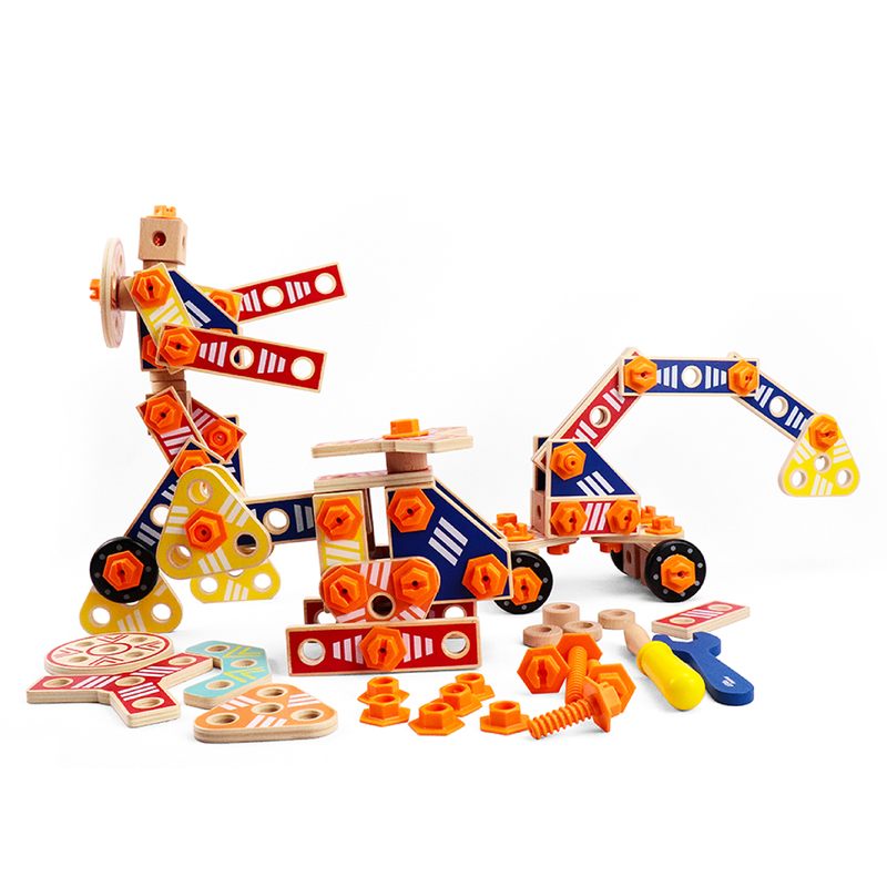 Leo & Friends Builder Set, 72-Piece