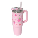 Stainless Steel Tumbler, Strawberry (27FL.OZ/800mL)