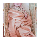 Crane Baby - 6 Layer Muslin Blanket Desert Rose