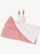 Bunny -Organic Baby Lovey Security Knit Blanket Cuddle Cloth
