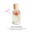 Emerci Rose Cantabile Mood Lamp Reed Diffuser 5.4 Oz(160 Ml)