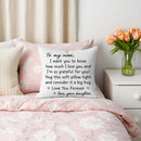 Soft Hug Pillow for Mom
