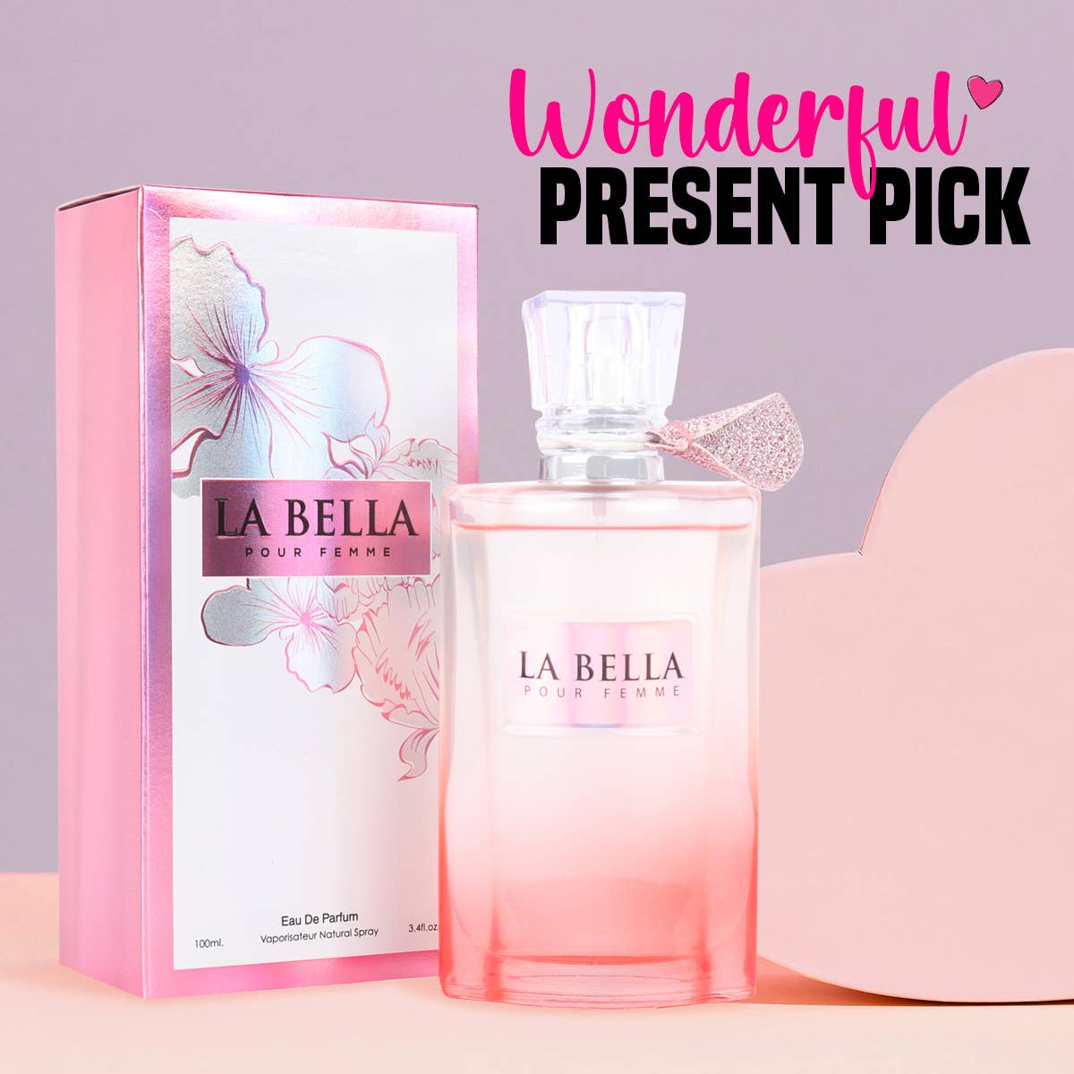 Vaporisateur Testeur Eau De Toilette BELLA 80 Ml - Pour Femme - Neuf Sans Emballage